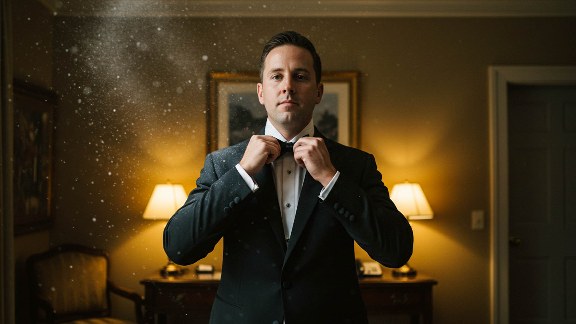Groom portrait